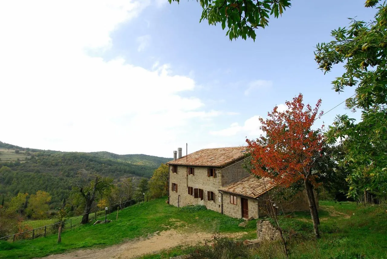 شقة Agriturismo La Piaggia Appartamenti A Vivo dʼOrcia