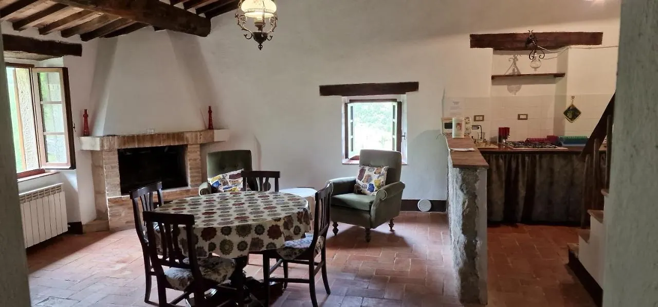 شقة Agriturismo La Piaggia Appartamenti A Vivo dʼOrcia إيطاليا