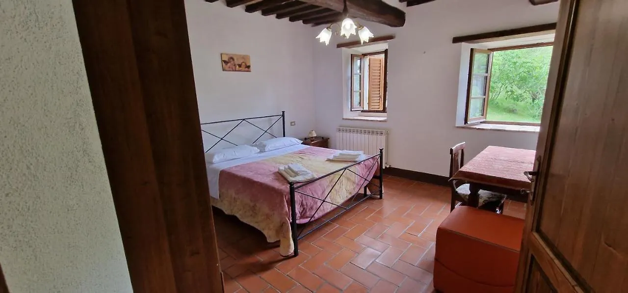 شقة Agriturismo La Piaggia Appartamenti A Vivo dʼOrcia
