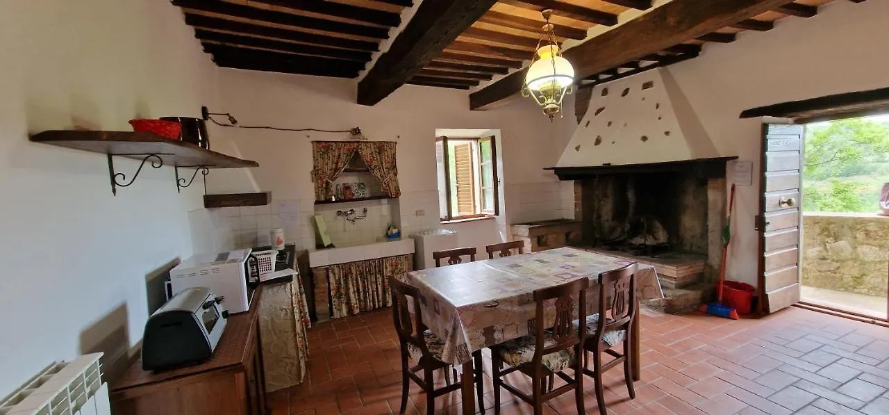 Agriturismo La Piaggia Appartamenti A Vivo dʼOrcia
