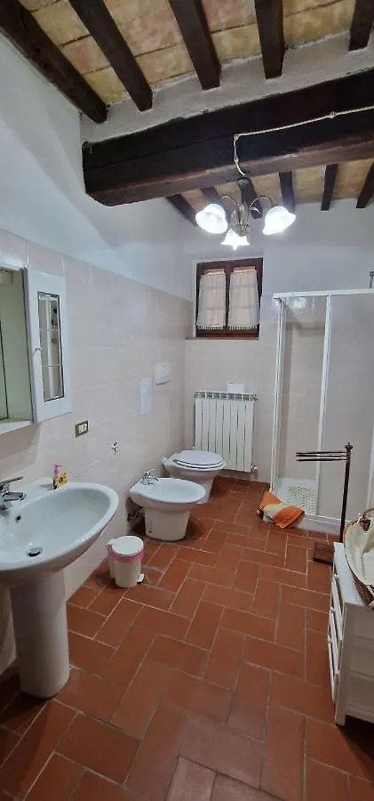 شقة Agriturismo La Piaggia Appartamenti A Vivo dʼOrcia إيطاليا