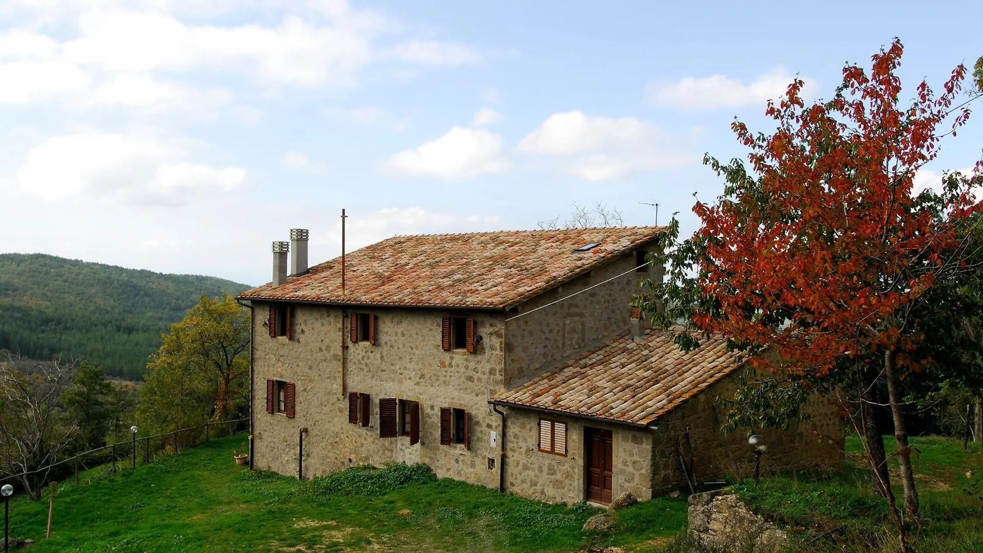 شقة Agriturismo La Piaggia Appartamenti A Vivo dʼOrcia